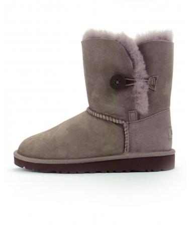 Botines De Niña UGG BOTON  TOPO