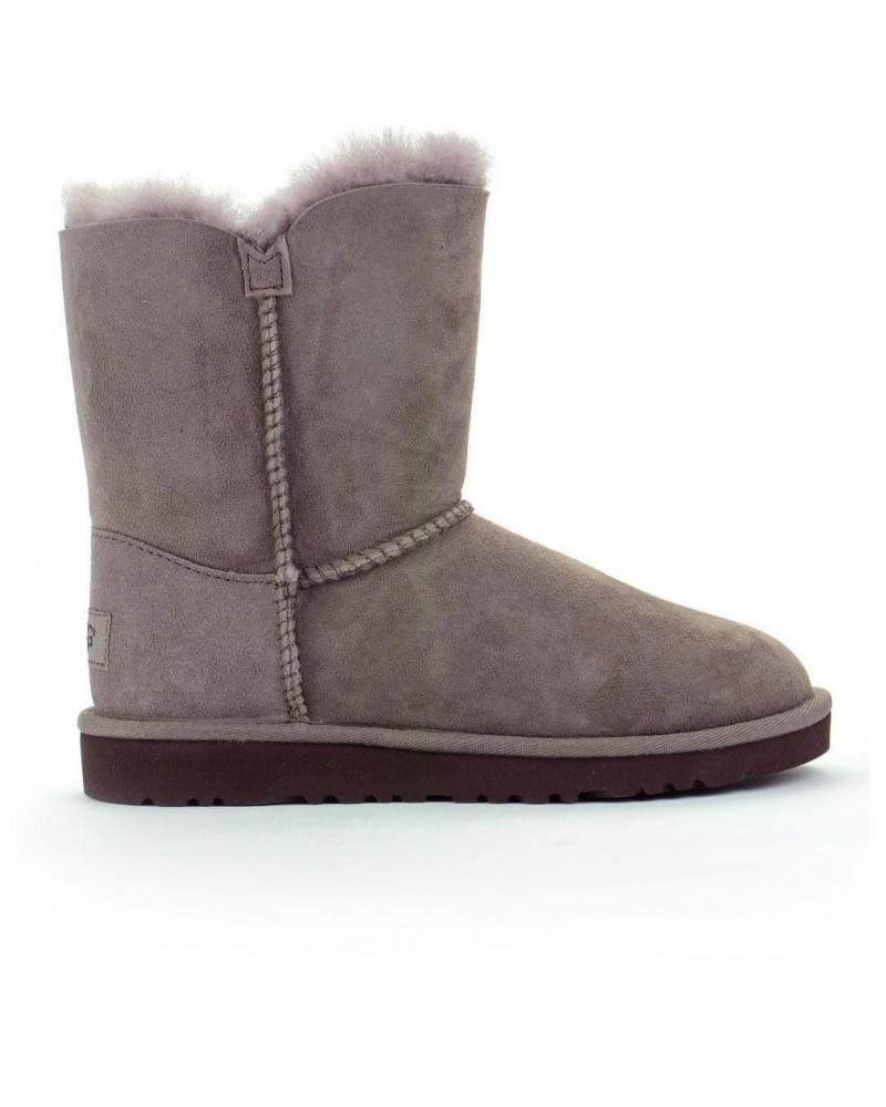 Botines De Niña UGG BOTON  TOPO