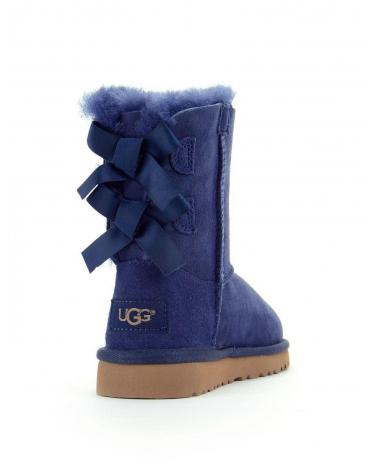 Botas De Niña UGG 2 LAZOS  AZUL