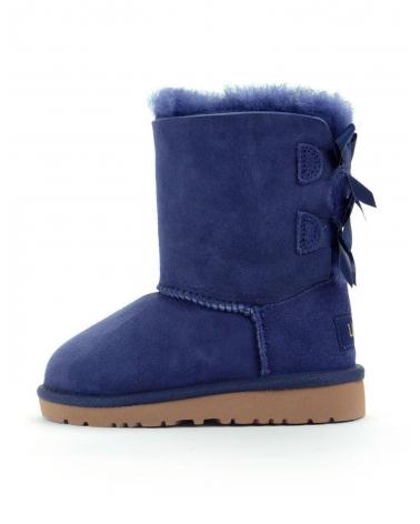 Botas De Niña UGG 2 LAZOS  AZUL