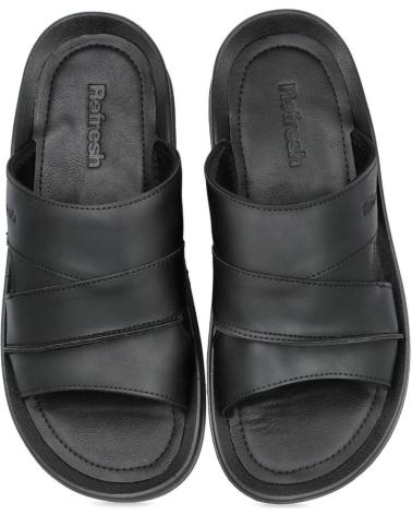 Sandalias de Hombre REFRESH SANDALIAS MD172554 PARA HOMBRE EN COLOR NEGRO
