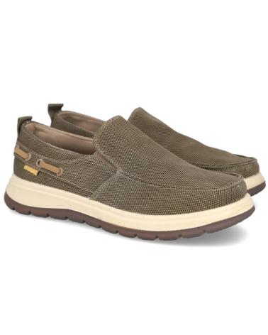 L&R SHOES LR SHOES FC-155 MOCASIN DE LONA PARA H KAKI