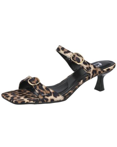 L&R SHOES LR SHOES FZL-0042 MULES DE TACON ESTAM LEOPARDO