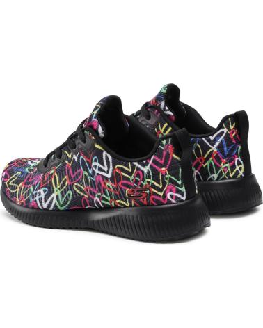 SKECHERS BOBS SQUAD STARRY LOVE NEGRO