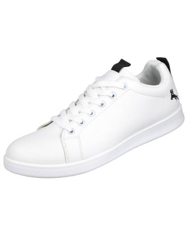 L&R SHOES LR SHOES FC-129 ZAPATILLAS CASUAL DE H BLANCO-NEGRO