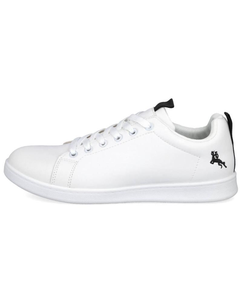 L&R SHOES LR SHOES FC-129 ZAPATILLAS CASUAL DE H BLANCO-NEGRO