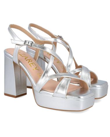 AZAREY 494J714 SANDALIAS DE FORMA PLATA