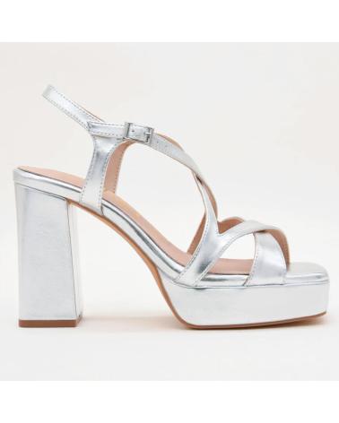 AZAREY 494J714 SANDALIAS DE FORMA PLATA