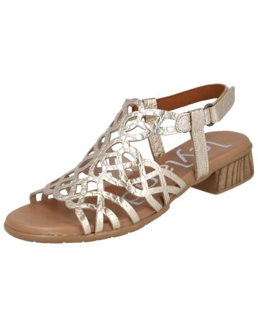 SUAVE BY LEYLAND 5609 SANDALIAS METALIZ CHAMPAN