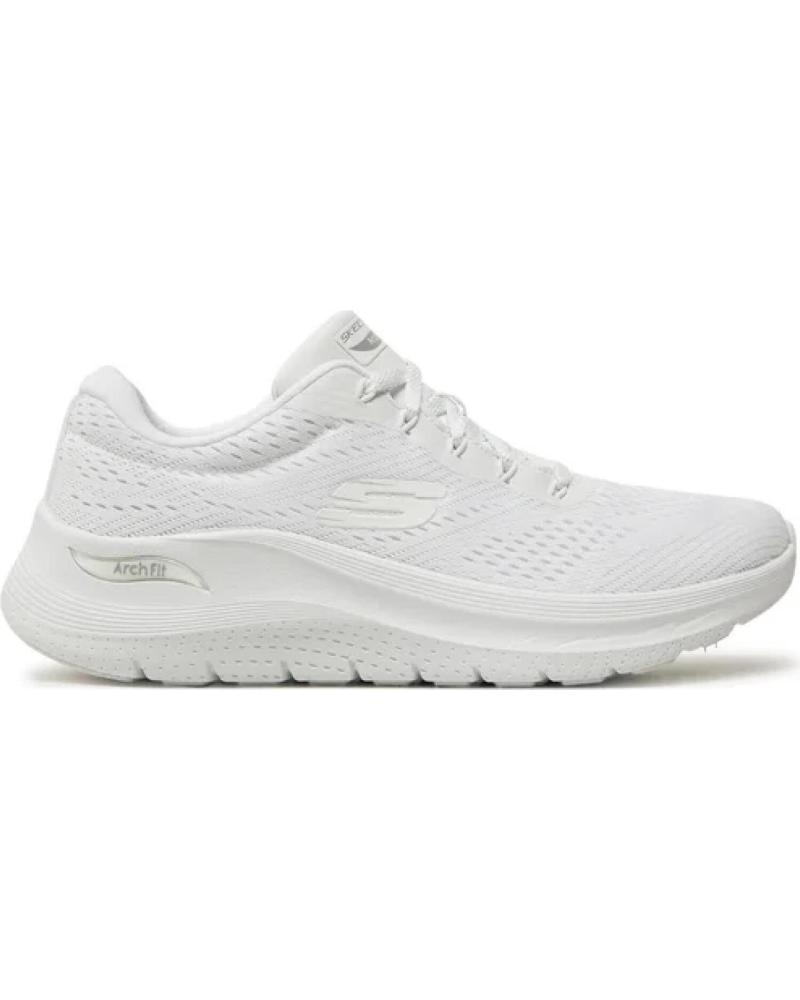 SKECHERS ZAPATILLA WALKING WOMAN W-LEAGUE V25 SHZPWV2551CD BLANCO
