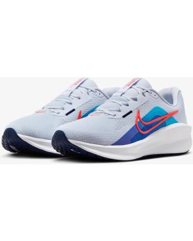NIKE ZAPATILLA RUNNING MEN DOWNSHIFTER V25 AZUL NAZPMV2554 BLANCO