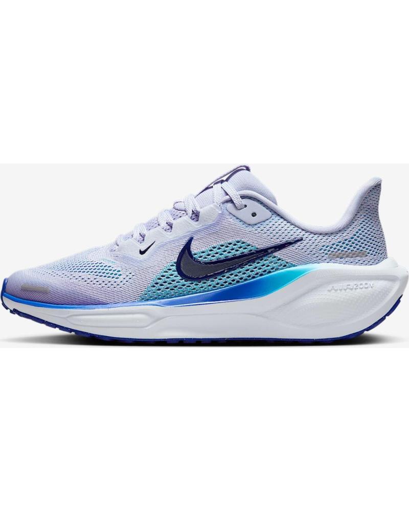 NIKE ZAPATILLA RUNNING JUNIOR PEGASUS V25 LILA NAZPJV2541BD AZUL