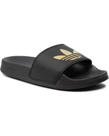 ADIDAS CHANCLA PALA WOMAN ORIGINAL W-ADILETTE LITE V25 ORO AD NEGRO