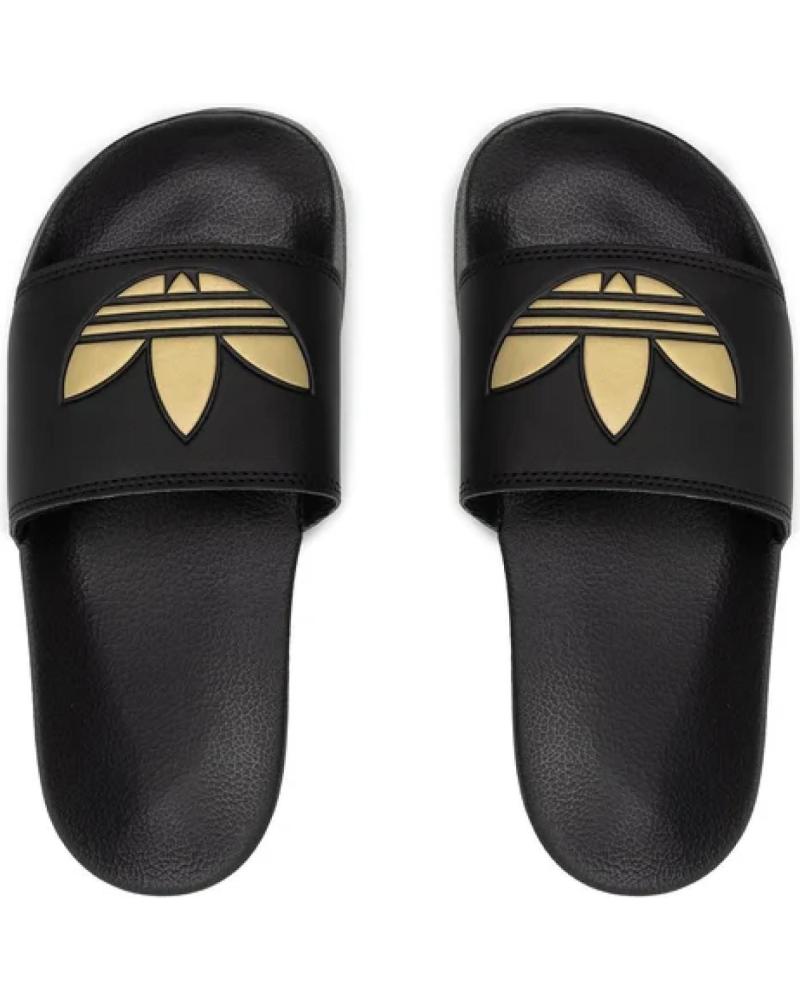 ADIDAS CHANCLA PALA WOMAN ORIGINAL W-ADILETTE LITE V25 ORO AD NEGRO