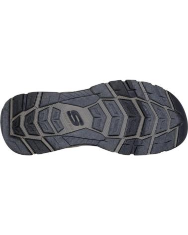 SKECHERS SANDALIAS SLIP-INS TRESMEN-REECE 205289 CHOCOLATE