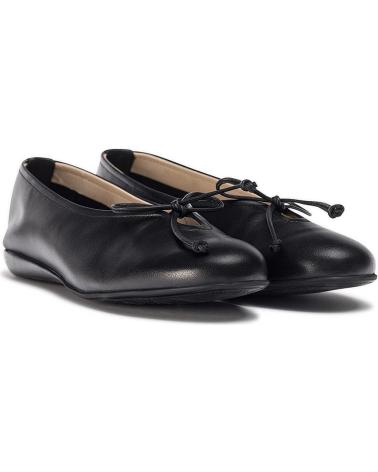WONDERS BAILARINAS DE PIEL CELESTINA A-61172 NEGRO