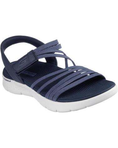 SKECHERS 141473 GO WALK FLEX SANDAL - SUBLIME SANDALIAS AZUL