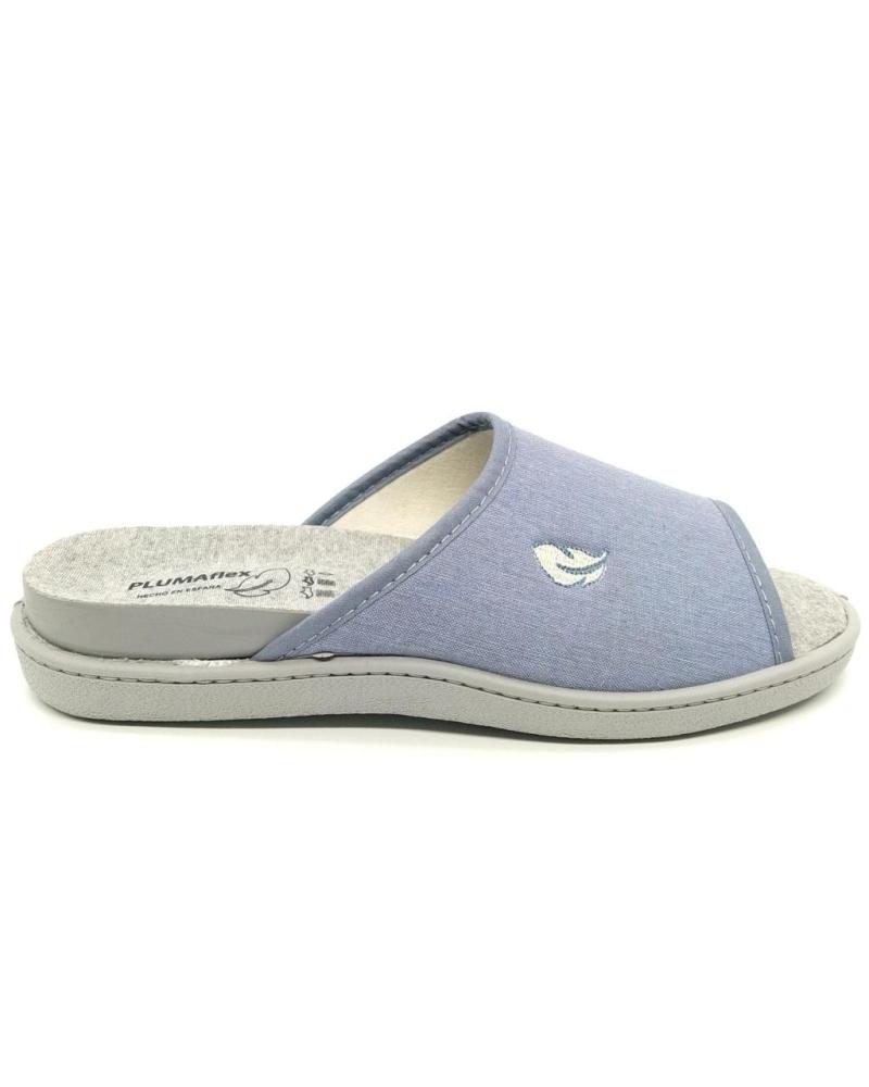 PLUMAFLEX ZAPATILLA ROAL 12408 LONA JEANS AZUL