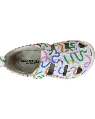 COQUETTE KIDS SANDALIAS 15248 SANDALIA RESPETUOSA BLANCO