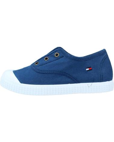 TOMMY HILFIGER ZAPATILLAS NINO MODELO SNEAKER EASY ON COLOR AZUL BLUE