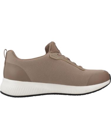 Deportivas de Mujer SKECHERS SNEAKERS MUJER WORK SQUAD SR TAUPE MARRóN
