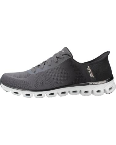 SKECHERS ZAPATILLAS MUJER MODELO GLIDE-STEP - EXCITE COLOR GRIS BKCC