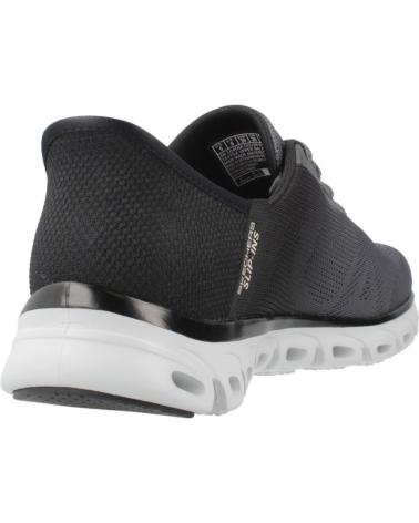 SKECHERS ZAPATILLAS MUJER MODELO GLIDE-STEP - EXCITE COLOR GRIS BKCC