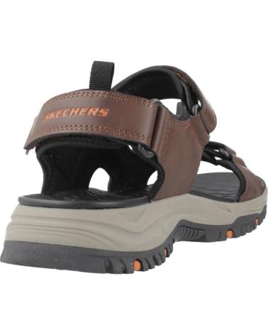 SKECHERS SANDALIAS HOMBRE MODELO PREWITT COLOR MARRON BRBK