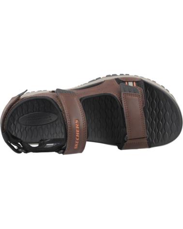 SKECHERS SANDALIAS HOMBRE MODELO PREWITT COLOR MARRON BRBK