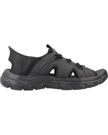 SKECHERS SANDALIAS HOMBRE MODELO SLIP-INS REVOLTED SS COLOR NEGRO BLK
