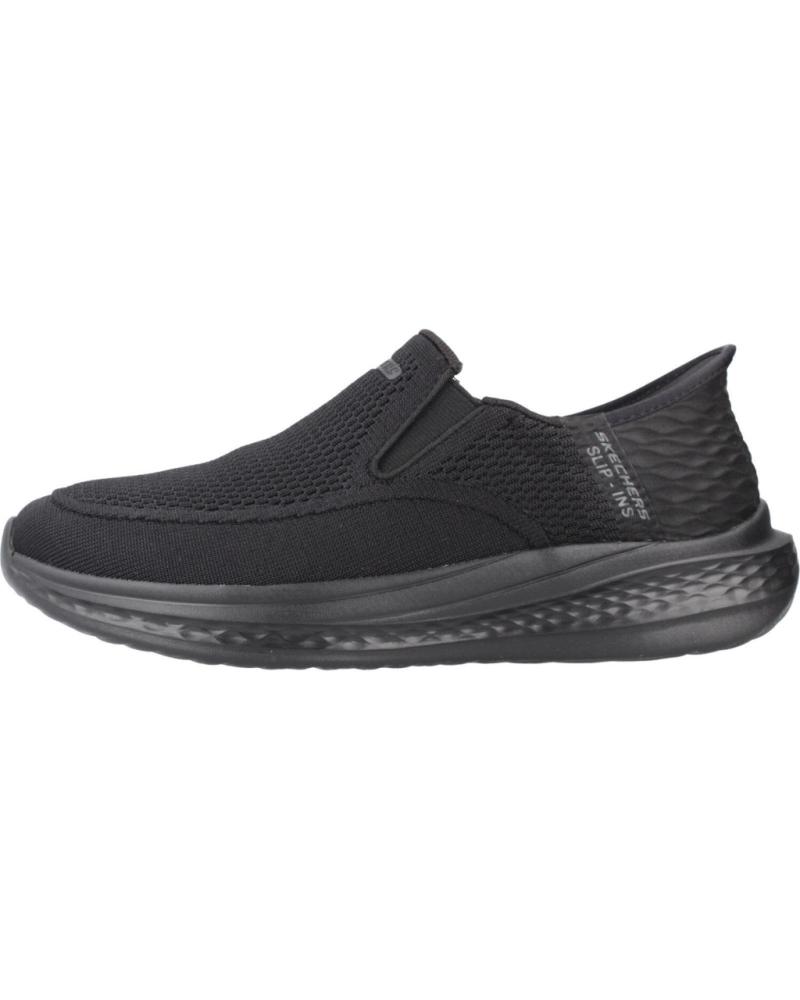 SKECHERS ZAPATILLAS HOMBRE MODELO SLIP-INS SLADE COLOR NEGRO BBK