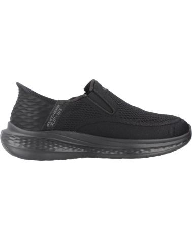 SKECHERS ZAPATILLAS HOMBRE MODELO SLIP-INS SLADE COLOR NEGRO BBK