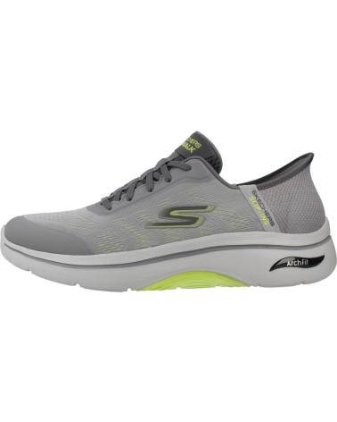 SKECHERS ZAPATILLAS HOMBRE MODELO GO WALK ARCH 2 0 COLOR GRIS GYLM