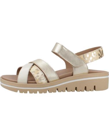 Woman Sandals PIESANTO SANDALIA VELCRO BEIGE