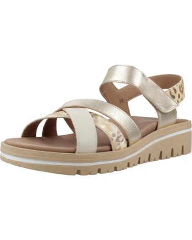 Sandálias de Mulher PIESANTO SANDALIA VELCRO BEIGE