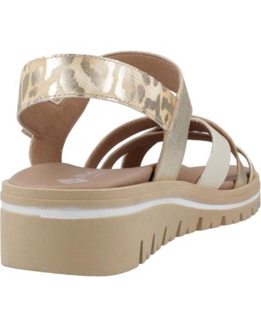 Sandálias de Mulher PIESANTO SANDALIA VELCRO BEIGE