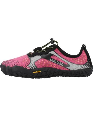 SAGUARO ZAPATILLAS MUJER MODELO FAST I BAREFOOT COLOR  ROSA