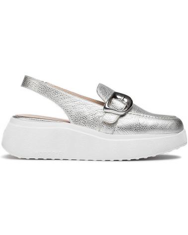WONDERS MOCASIN DESTALONADO ACALIA A-3624 PLATA