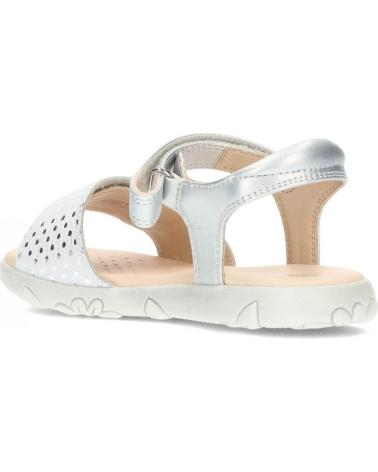 Sandalias de Niña GEOX SANDALIA HAITI J028ZA SILVER