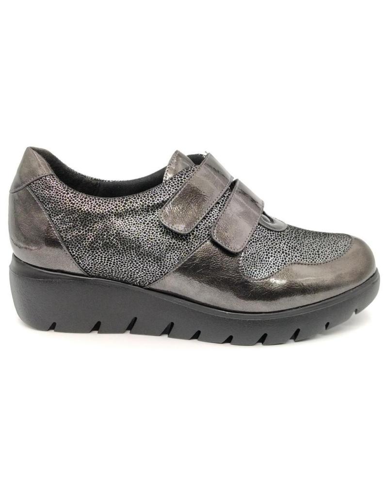 D`CUTILLAS ZAPATO CON VELCRO DOCTOR CUTILLAS 89524 GRIS METáLICO