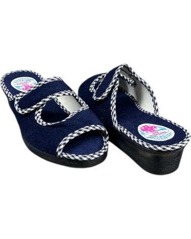 CALZADOMANIA ZAPATILLA VELCRO MARINO