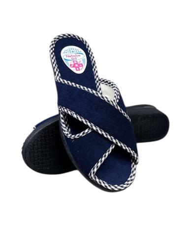 CALZADOMANIA ZAPATILLA CRUZADA MARINO