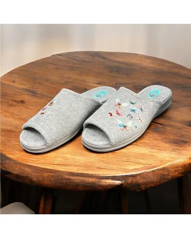 CALZADOMANIA ANATOMICA MULTIMARIPOSA GRIS