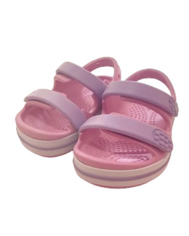 SANDÁLIAS CROCS 209424 ROSA COM BRILHOS ROSA