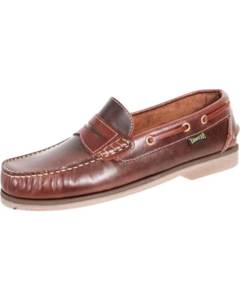 URBAN ZAPATOS MOCASINES HOMBRE FLEXIMAX BICOLOR VARIOS 2510 MARRON