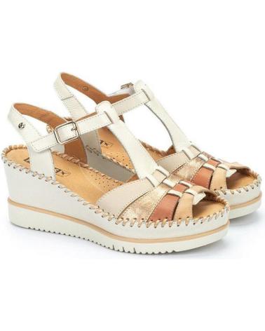 PIKOLINOS W3Z-1836C1 SANDALIAS DE MUJER PIEL CREMA