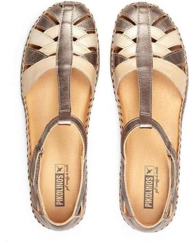 PIKOLINOS W8K-0705CLC1 SANDALIAS DE MUJER PIEL PIEDRA