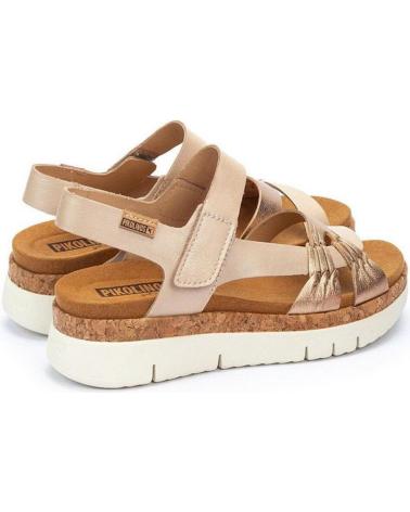 PIKOLINOS W4N-0968CLC1 SANDALIAS DE MUJER PIEL ORO