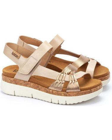 PIKOLINOS W4N-0968CLC1 SANDALIAS DE MUJER PIEL ORO