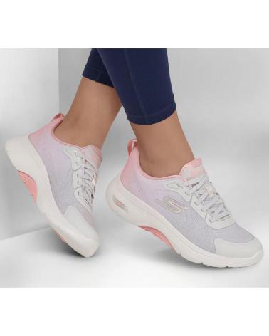 SKECHERS 125333 ZAPATILLAS CASUAL DE MUJER BEIGE